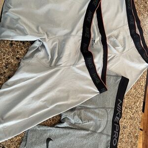 Nike Dri Fit Men’s underwear fitted boxers size XL gray used as shown